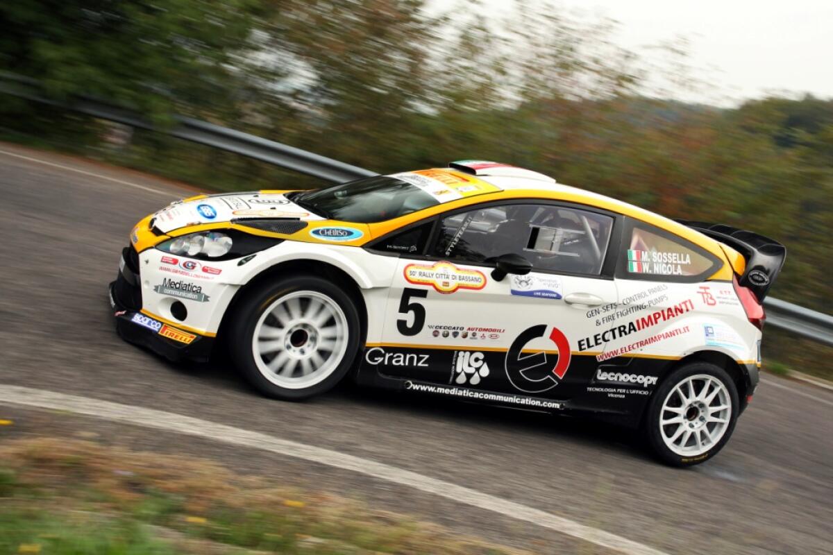 Sossella nel Campionato Italiano WRC sulla Fiesta A-Style Team - 