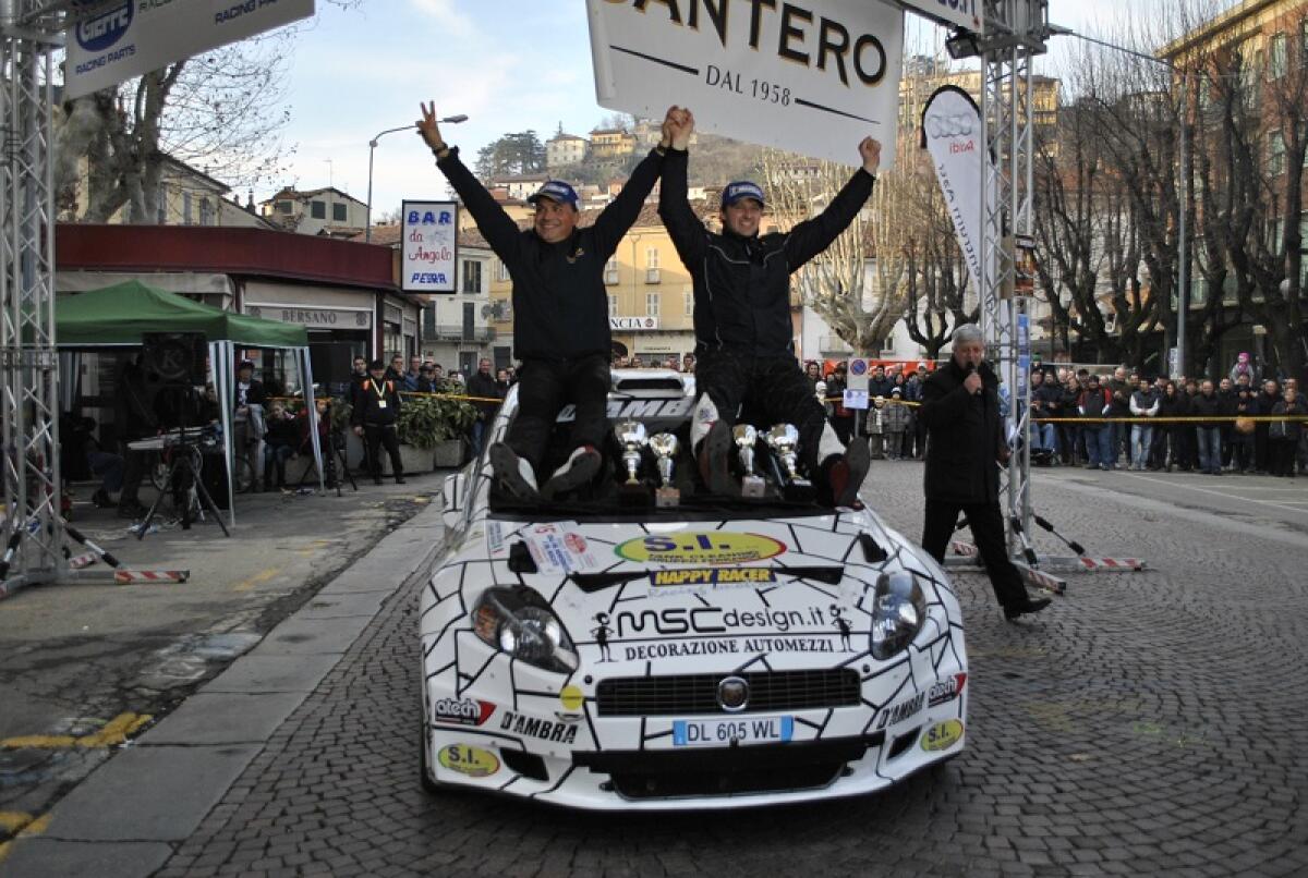 Florean e Chentre al 13° Rally Riviera Ligure - 