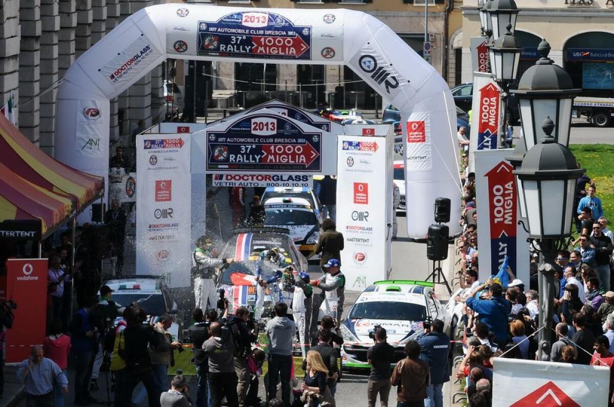 Quota 100 iscritti per il 38° Rally 1000 Miglia - 