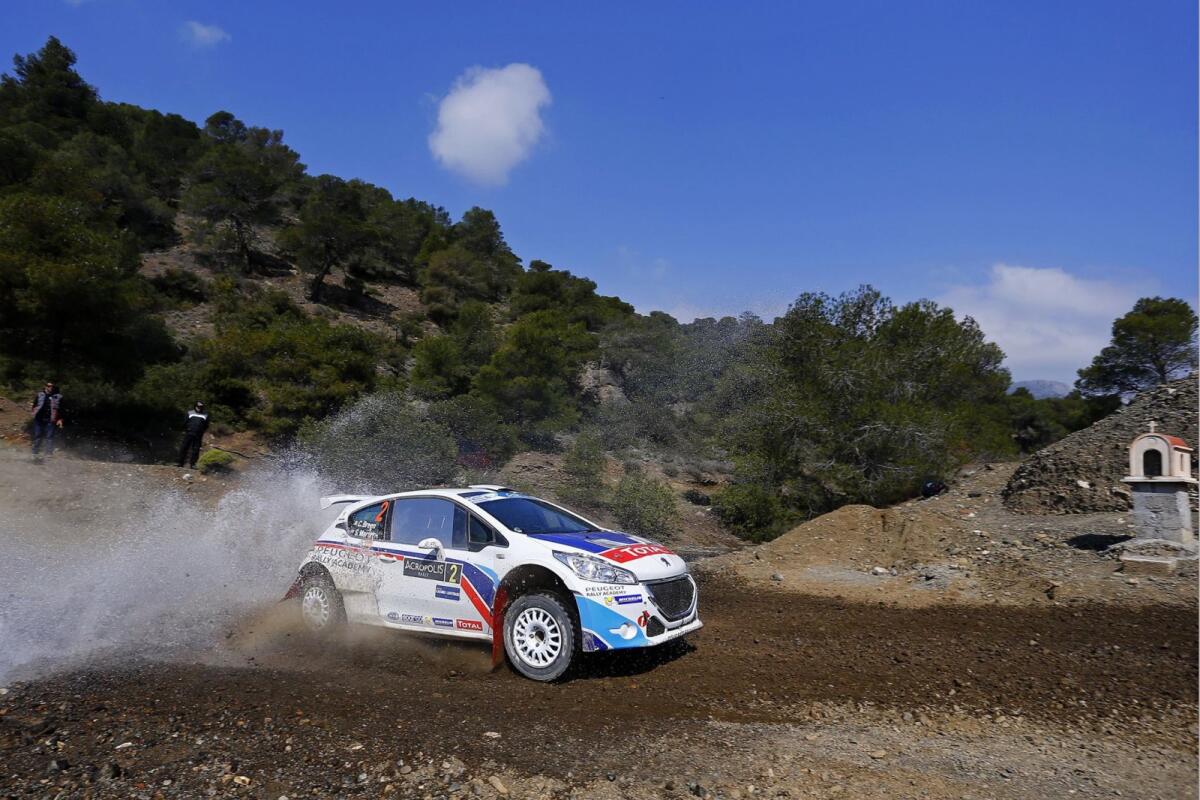 Acropoli: Prima vittoria per la 208 R5 di Breen, Bouffier tenta il recupero ma termina a +8" - 