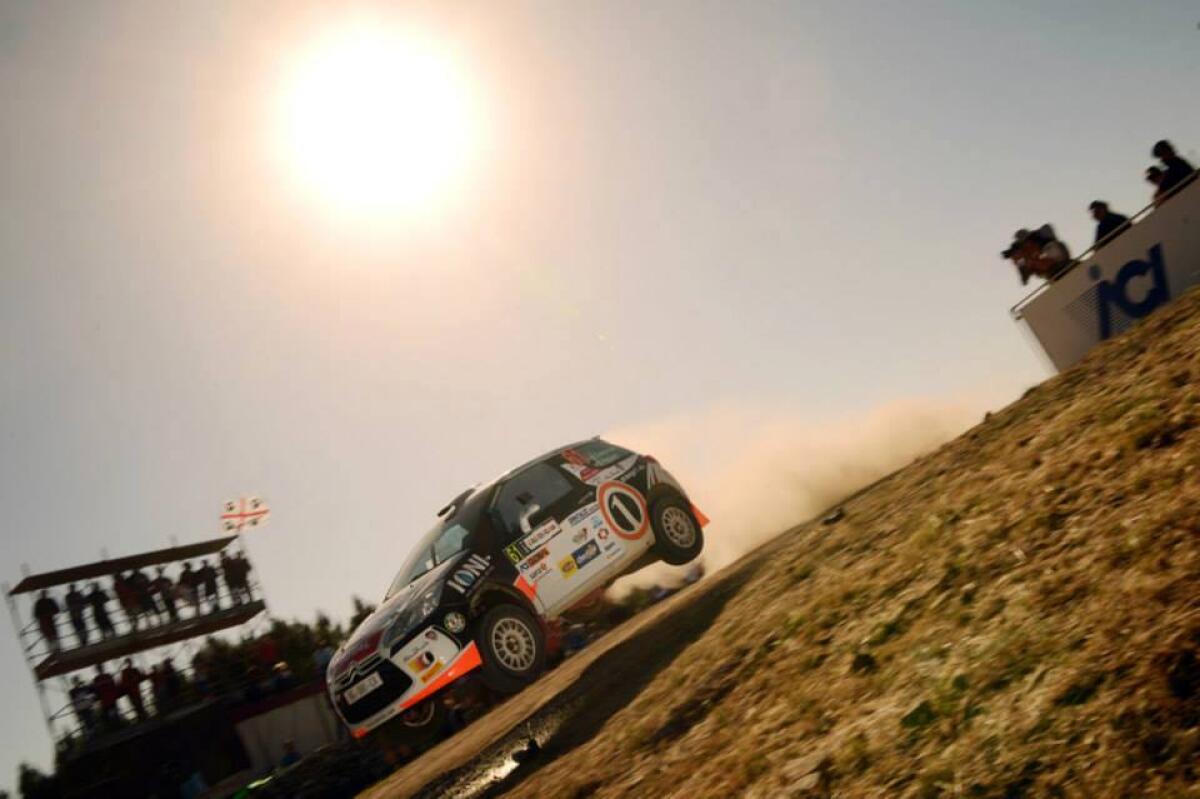 Simone Campedelli al Rally del Portogallo su Citroen DS3 R3T - 