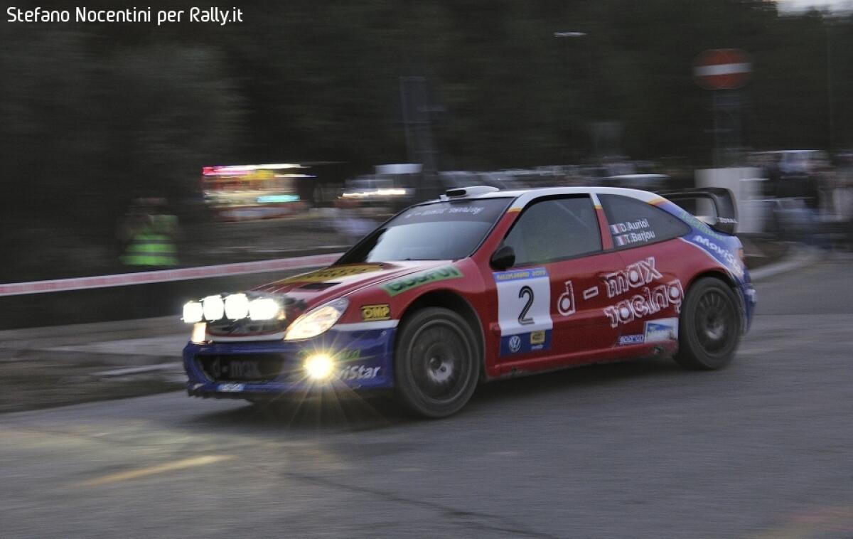 Juha Kankkunen e Didier Auriol al via dell' Isole Canarie su Citroen Xsara WRC - 