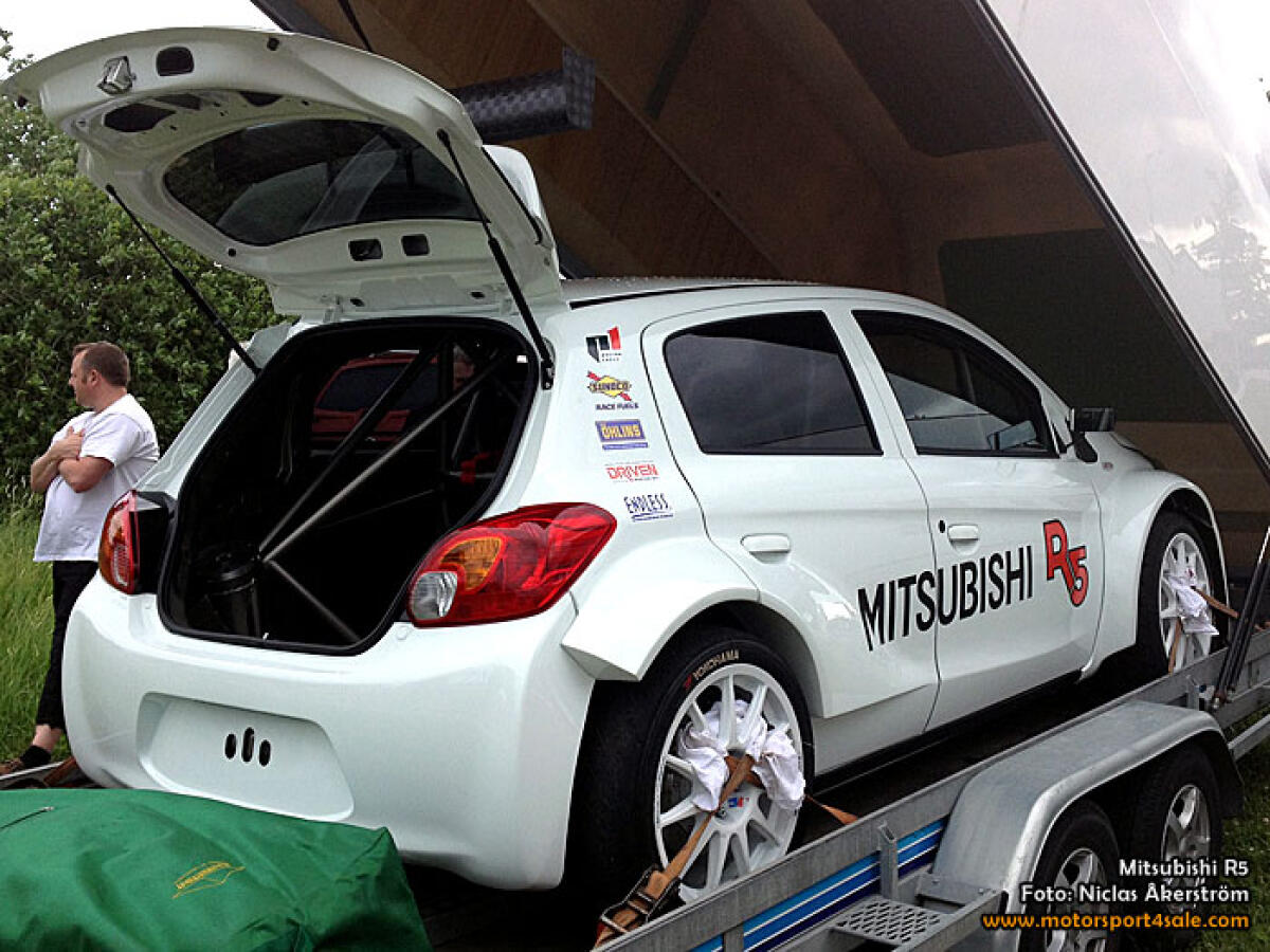 In Svezia nuova apparizione della Mitsubishi Mirage R5 - 