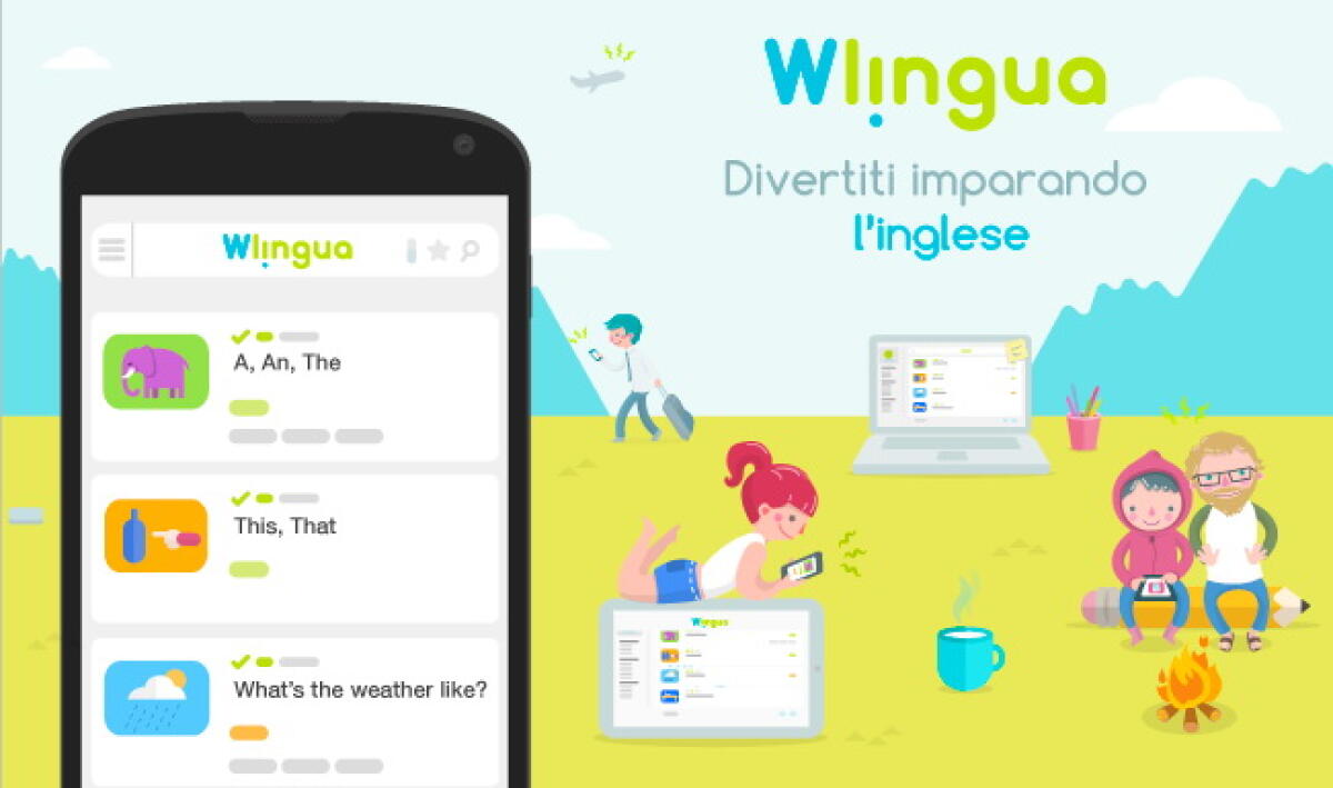 Wlingua: recensione app corso completo lingua Inglese - 