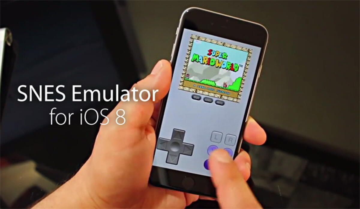 Apple iOS 8: come installare emulatore giochi SNES senza Jailbreak - 