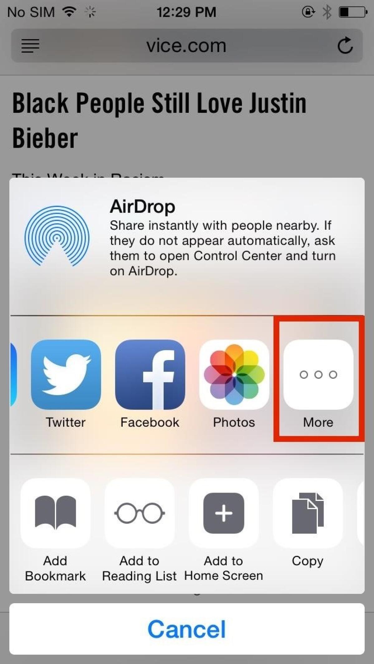 Apple iOS 8: come disattivare la condivisione Facebook e Twitter - 