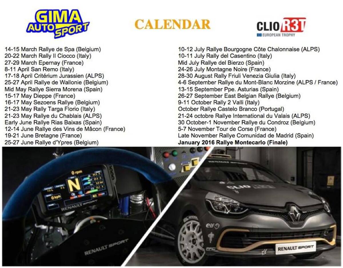 Scattolon e Grimaldi con Gima all'assalto del Trofeo Renault! - 
