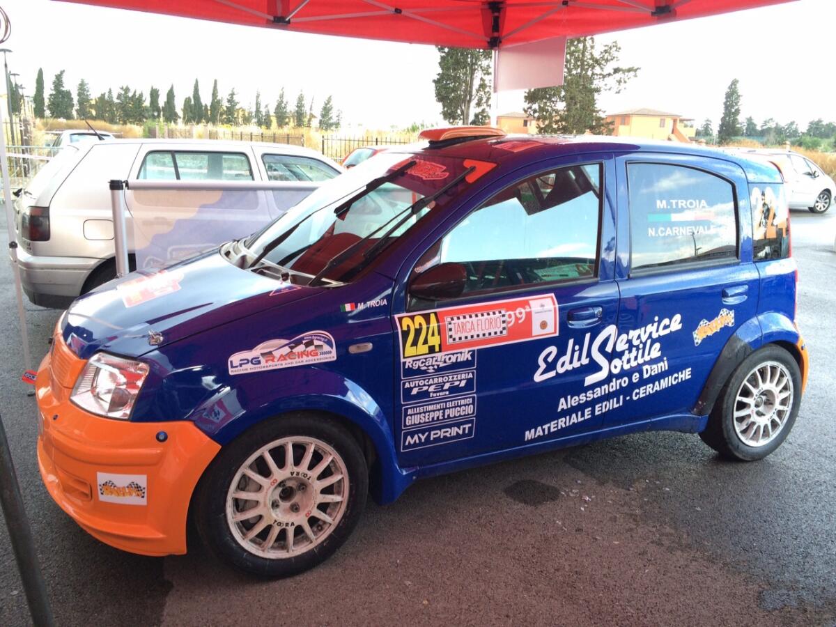 Insieme a Matteo Troia e Carnevale alla 99ª Targa Florio - 
