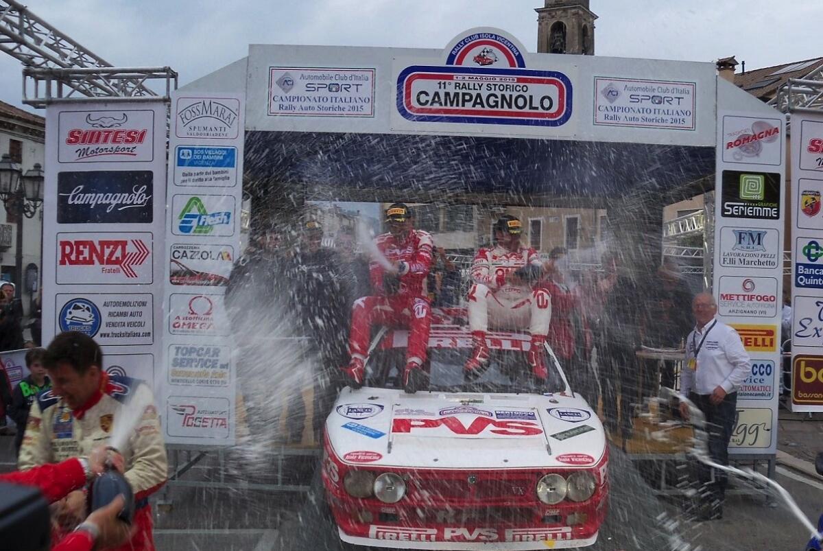 Pedro e Baldaccini si aggiudicano l'11° Rally Campagnolo - 