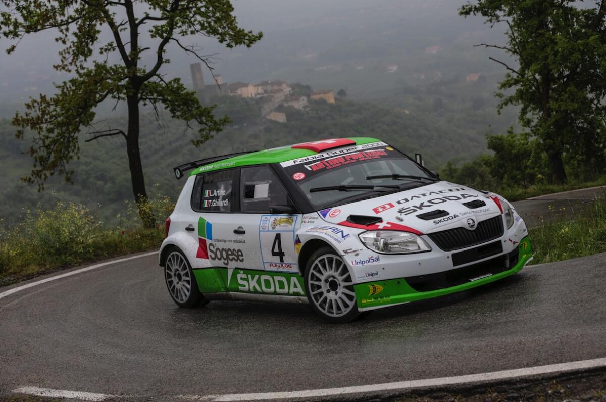 Artino e Ghilardi vincono il 31° Rally della Valdinievole su Skoda Fabia S2000 - 