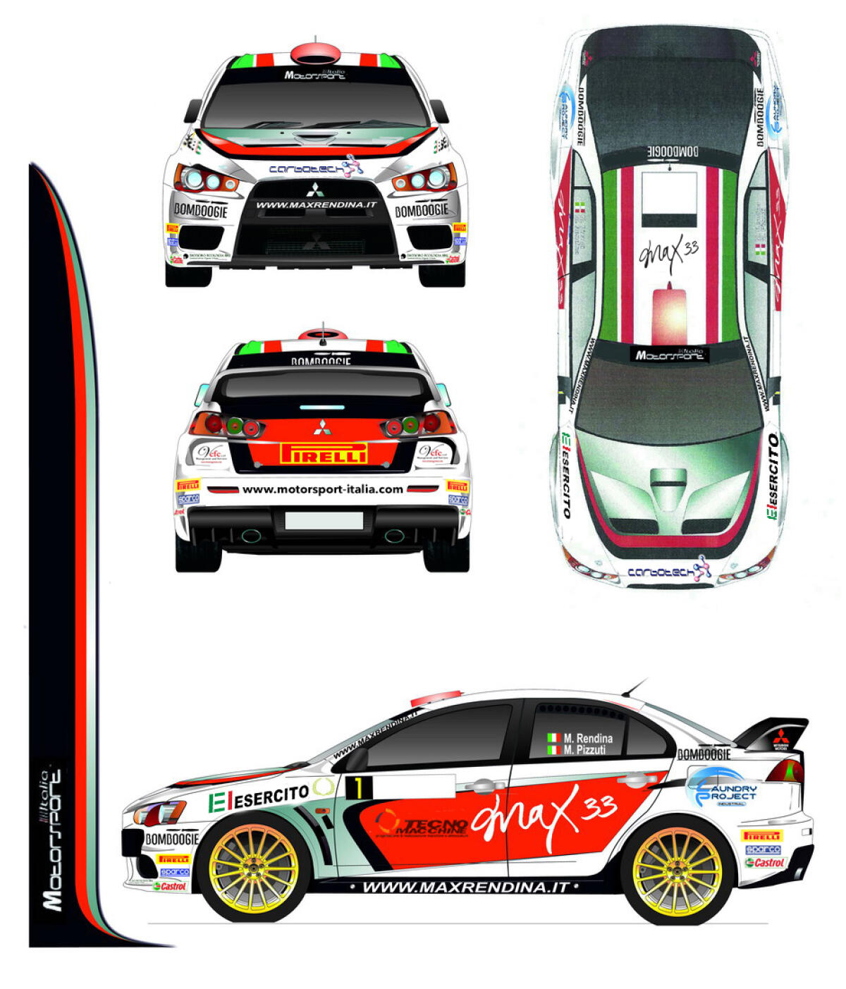 MAx Rendina al 72° Rally of Poland insieme all'Esercito Italiano - 
