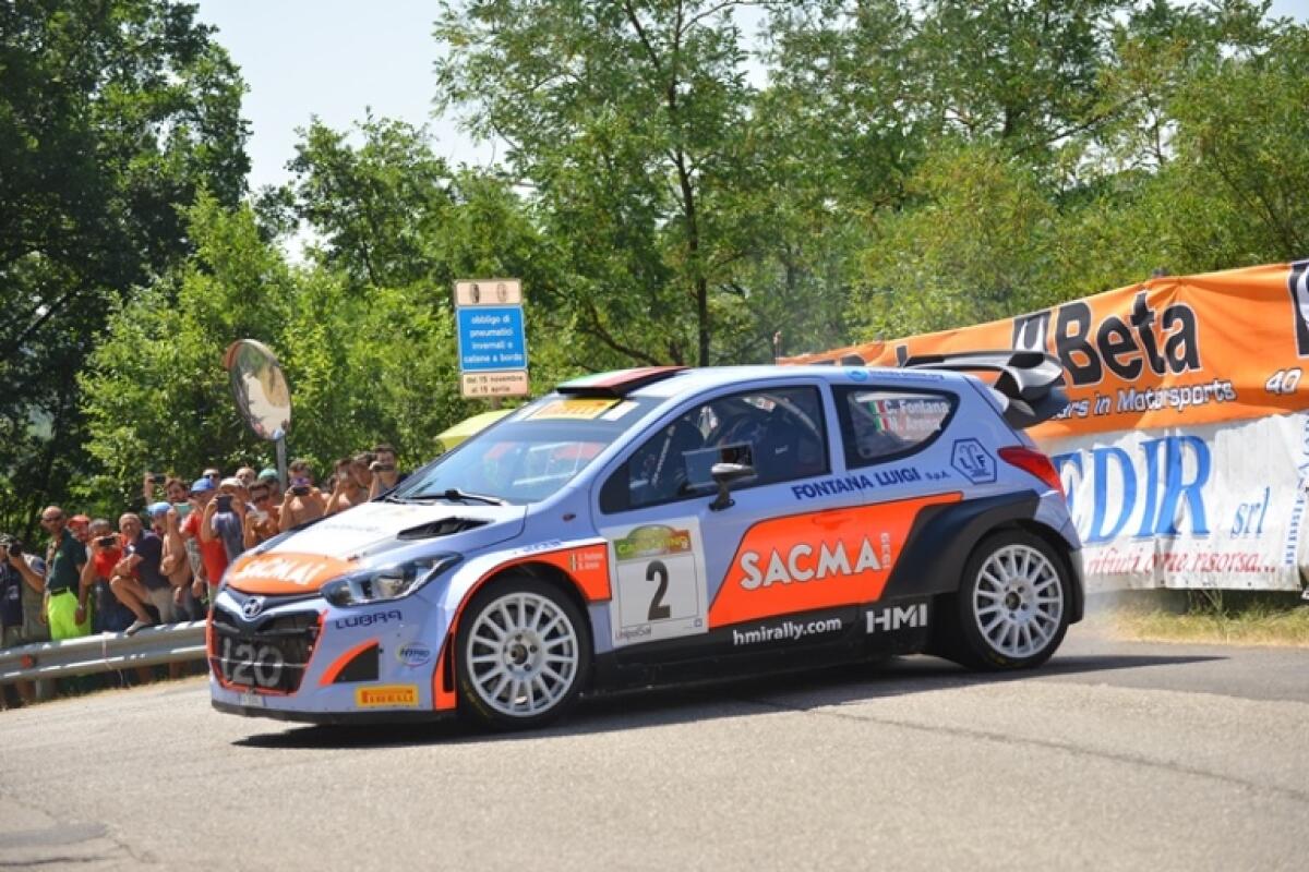 Fontana e Arena portano sul podio al Rally Casentino la Hyundai i20 WRC - 