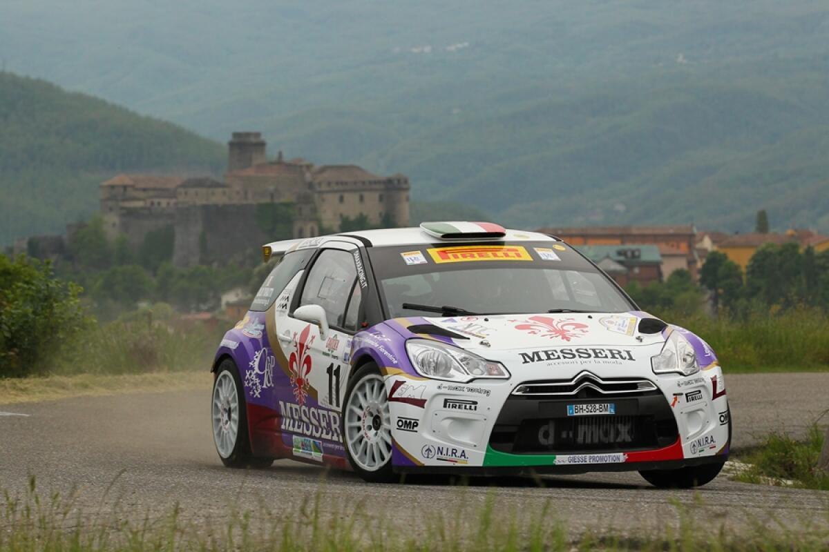 Alessandro Re al Casentino su Citroen DS3 WRC - 