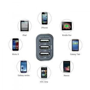 iClever® 6.6A 33W: recensione caricatore per auto a 3 porte USB