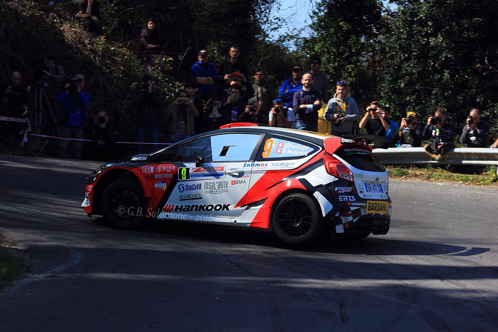 Baccega impegnato nello Shakedown                        (© "Gibba" Salomone)