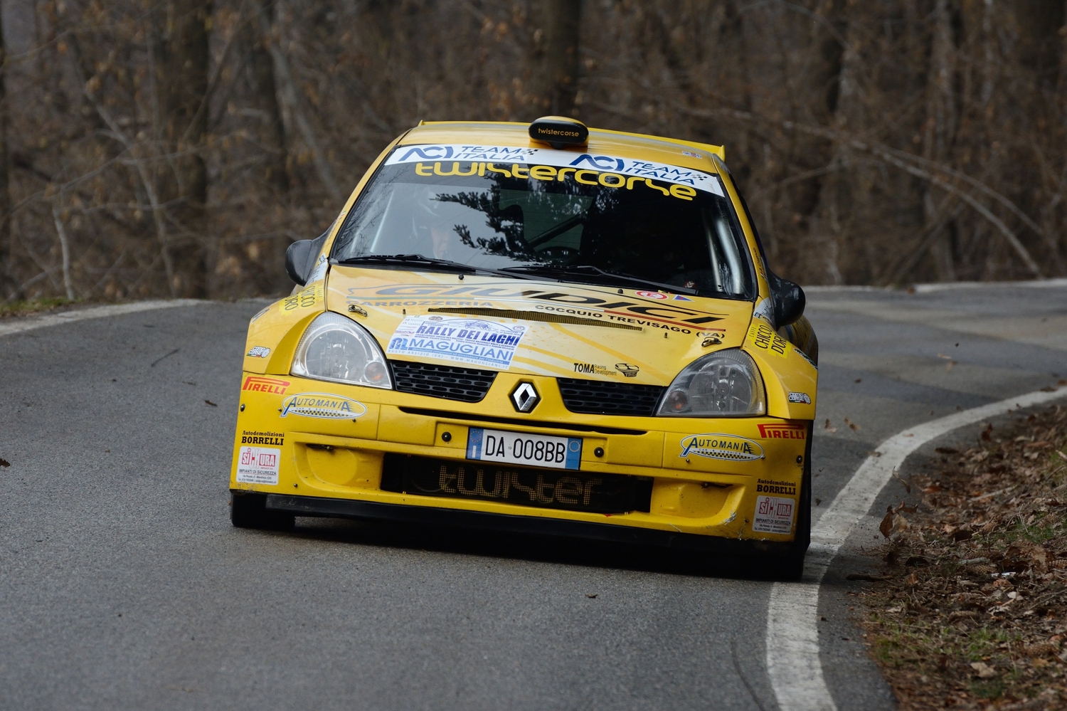 Andrea Crugnola, in azione nel 2015
