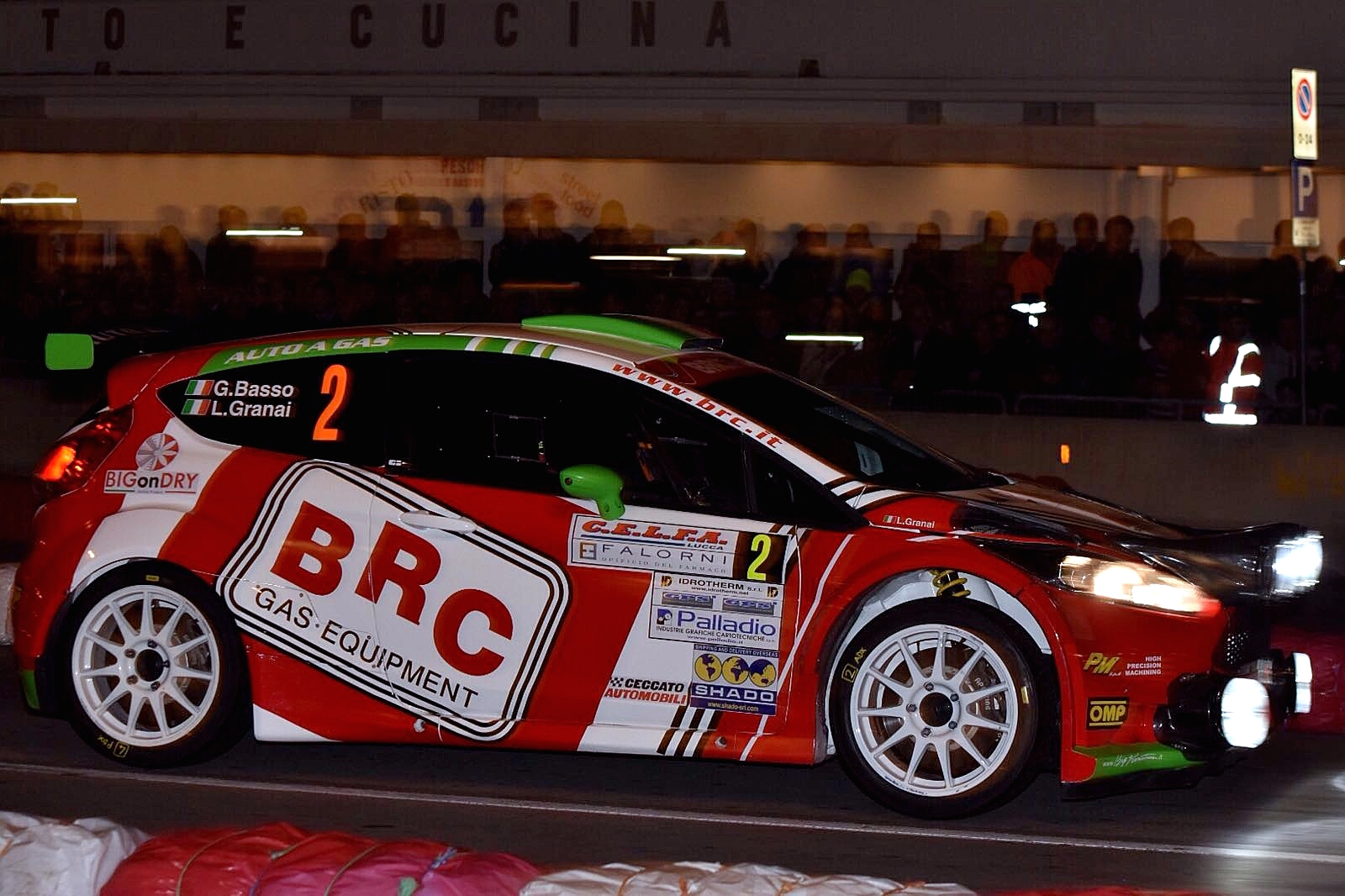 Giandomenico Basso, in azione su PS1                     (© Daniele Talamona)