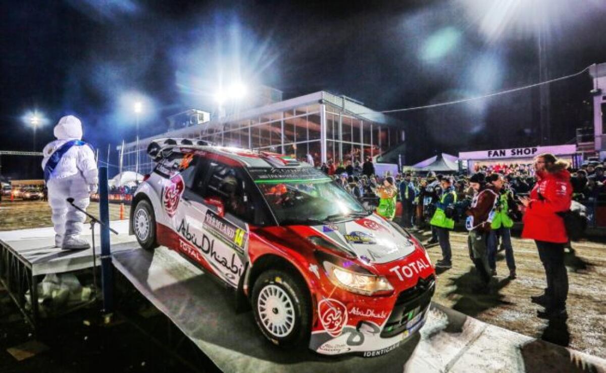 Il ritorno dell' Abu Dhabi Total World Rally Team - 