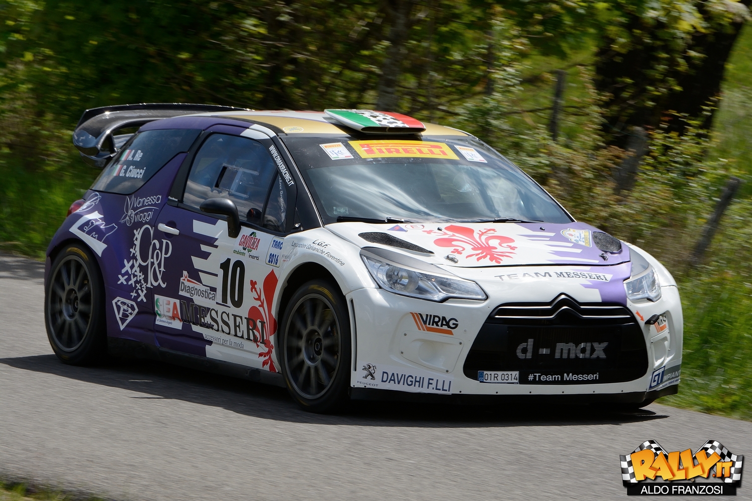 Alessandro Re e Giacomo Ciucci, protagonisti di questo Rally del Taro