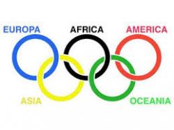 cinque cerchi olimpici