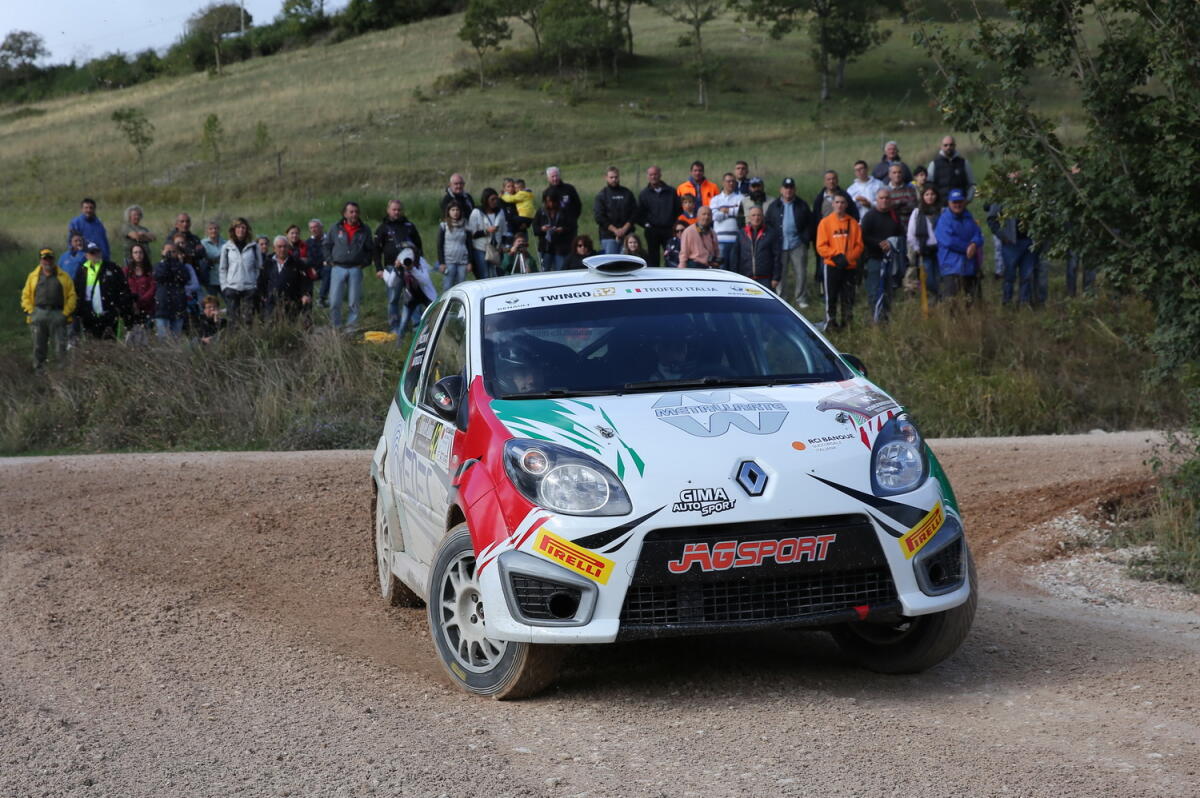 Matteuzzi vince il titolo Twingo R2 terra al Nido dell'Aquila - 