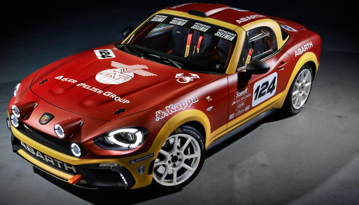 La Fiat 124 Abarth pronta per i test - 