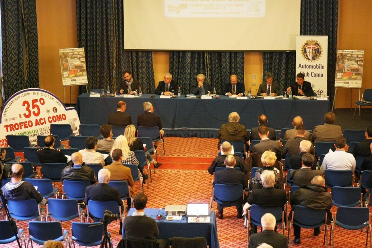 Presentato il 35° Rally Trofeo Aci Como, ultimo atto del Campionato Italiano WRC - 