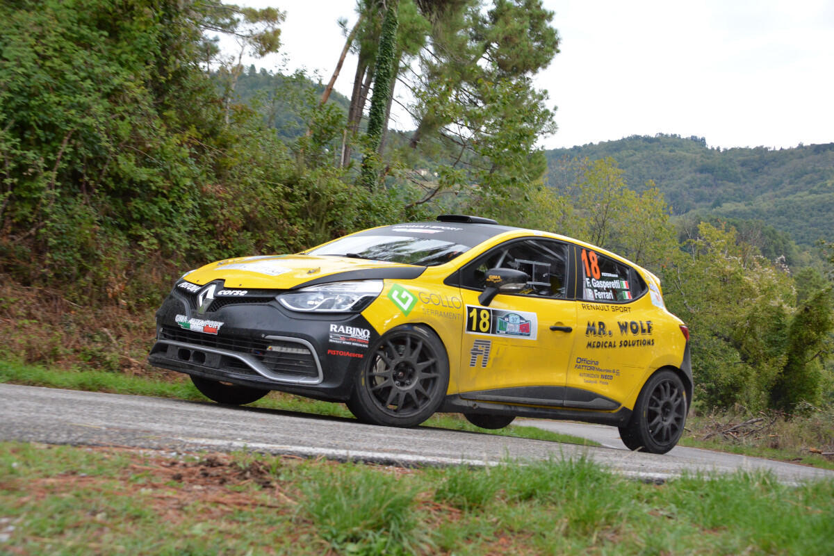 Gasparetti e Ferrari su Clio R3T si aggiudicano il 37° Rally Città di Pistoia - 