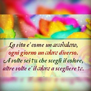 frasi arcobaleno