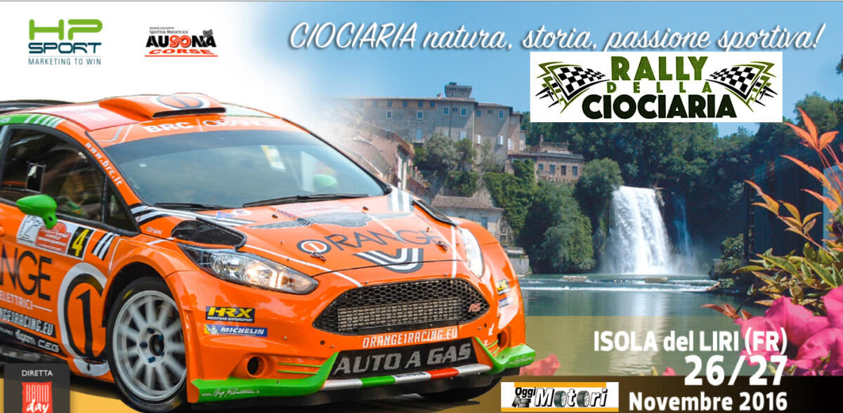 Aperte le iscrizioni al Rally Ciociaria - 