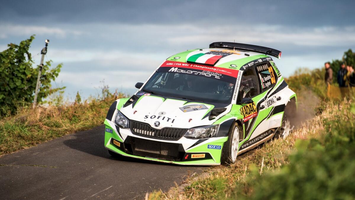 Max Rendina al Motorshow nel Trofeo R5 - 