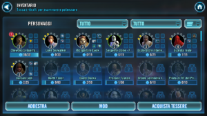 I personaggi sono personalizzabili e vari.