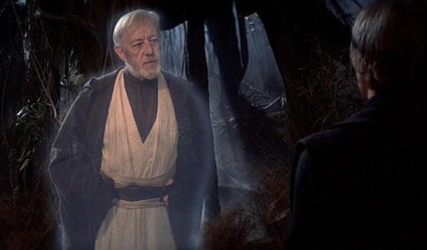 Lo spirito di Obi-Wan appare a Luke