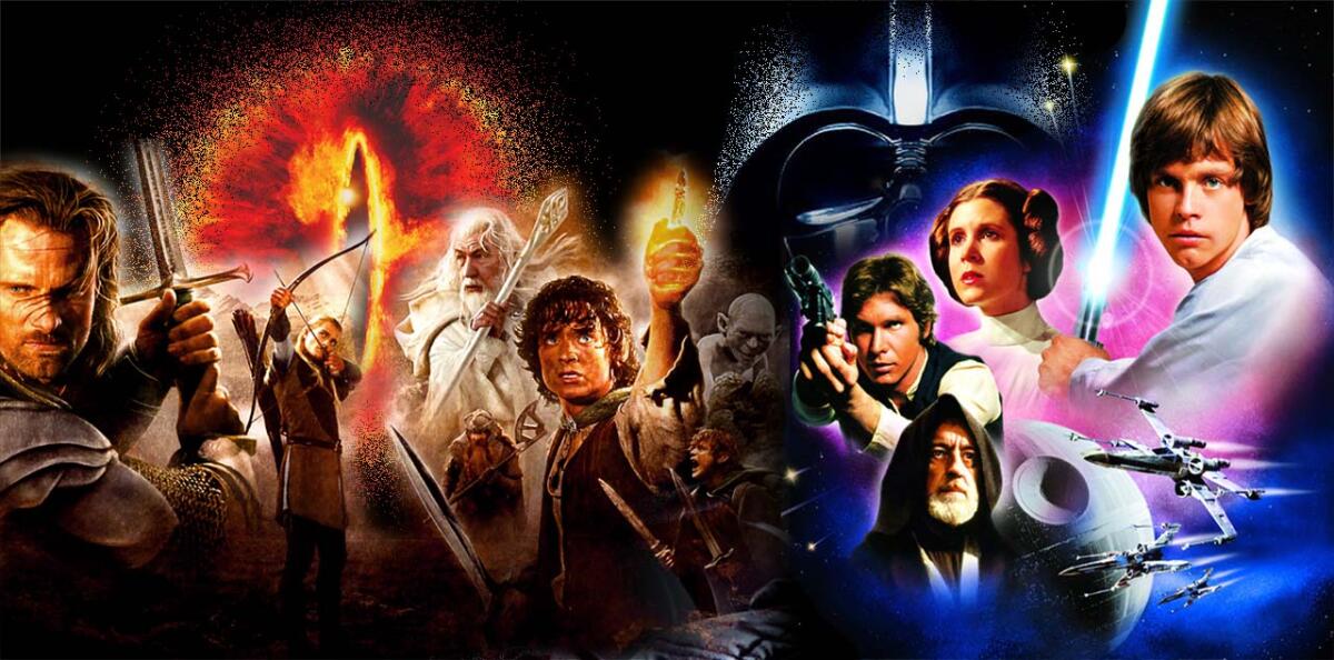 Le similitudini tra Star Wars e Il Signore degli Anelli - Alcuni protagonisti de il Signore degli Anelli e Star Wars