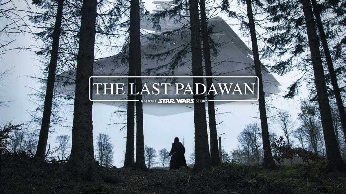 The Last Padawan - Un corto fan-made - 