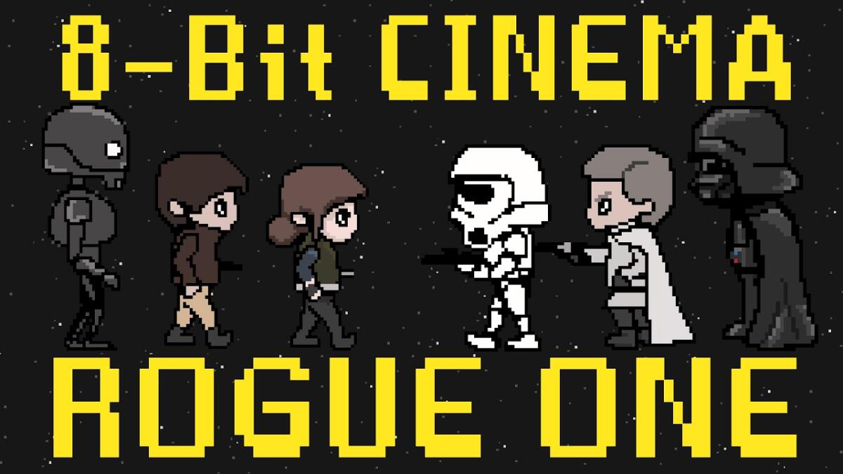 Rogue One come un videogioco ad 8-bit - Immagine del video di Rogue One in 8-bit.
Fonte: youtube