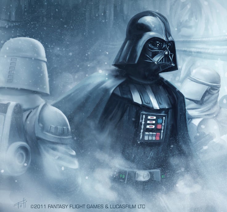 Darth Vader. Crediti a Anthony Foti
