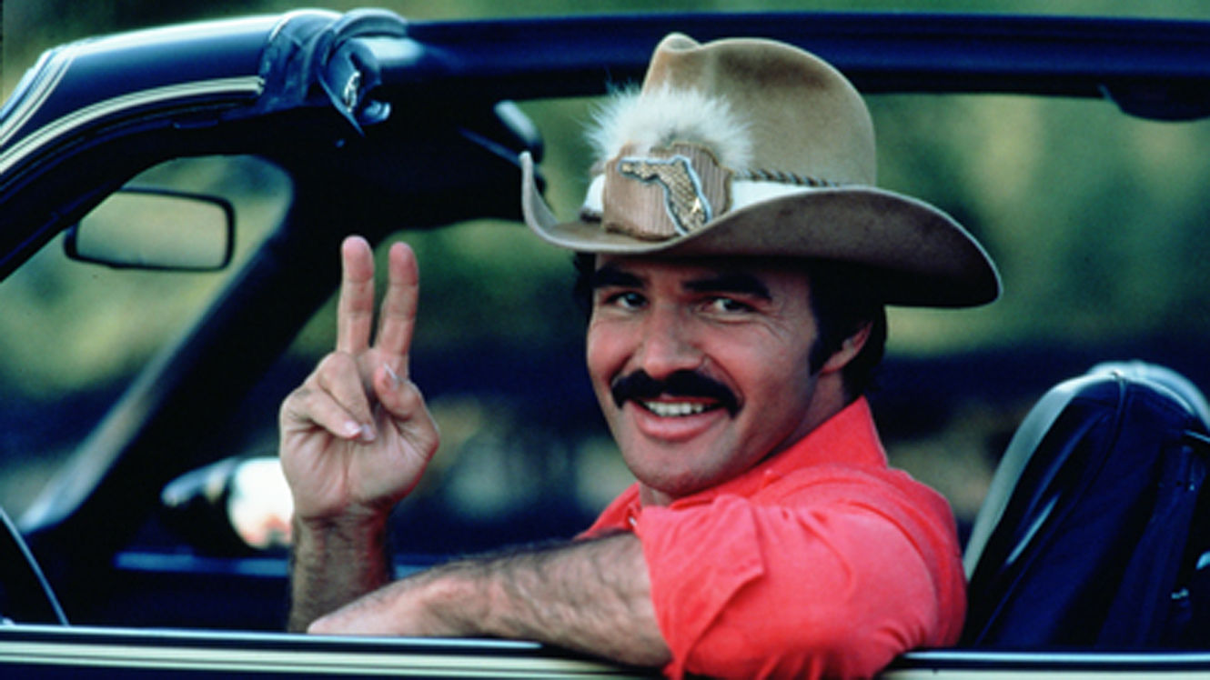 Burt Reynolds nel film del 1977 "Il bandito e la madama"
