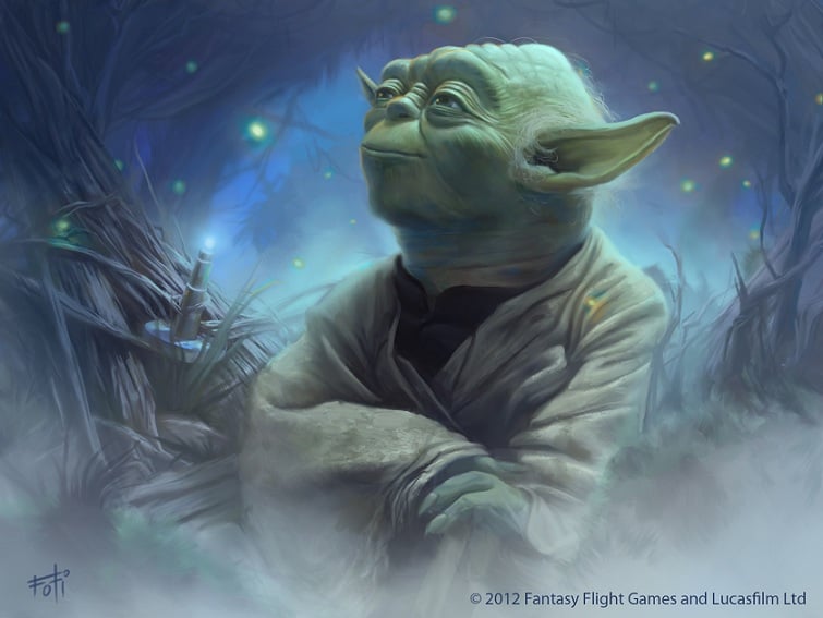 Yoda. Crediti a Anthony Foti