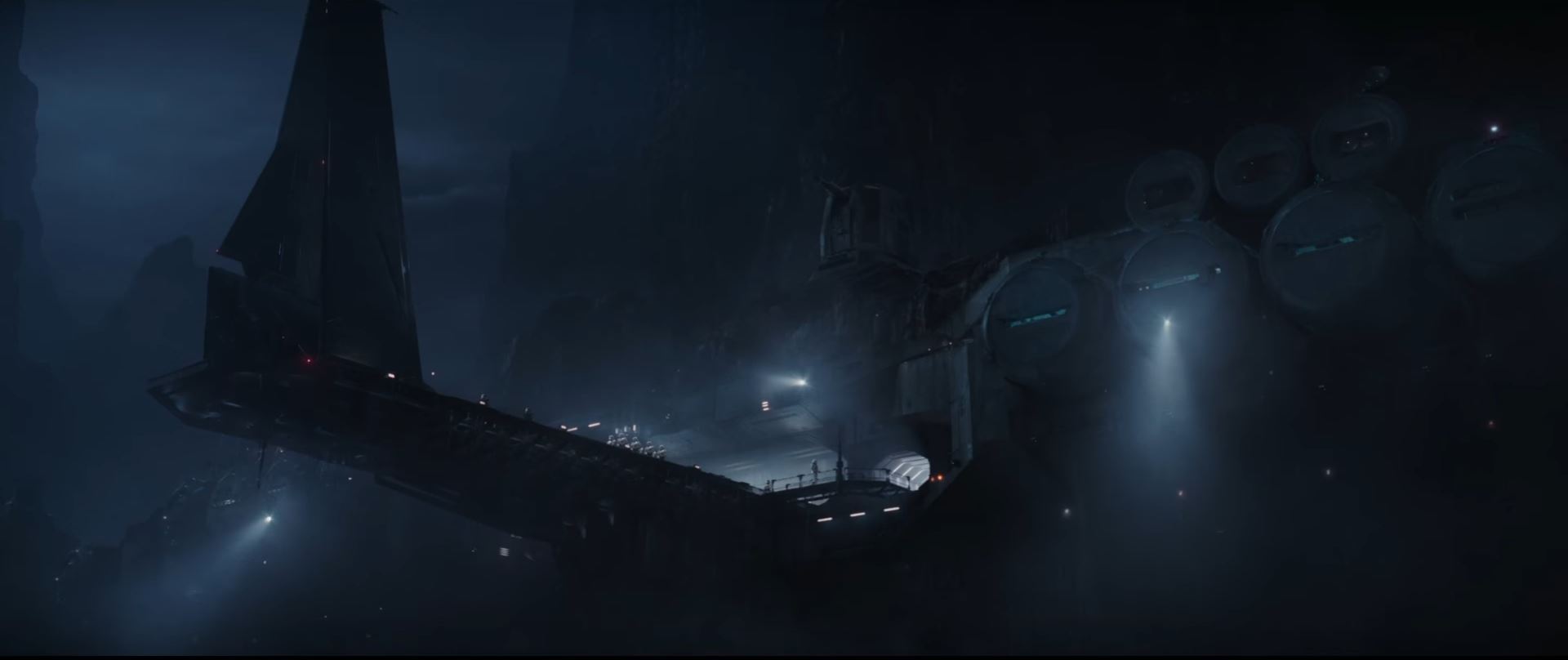 Base Imperiale sul pianeta Eadu dal trailer di Rogue One