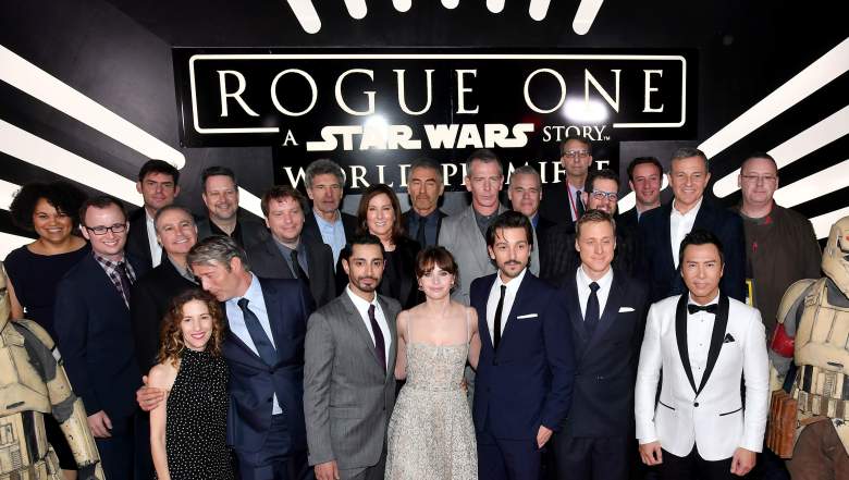 Tutto il team di Rogue One.Fonte: heavy.com