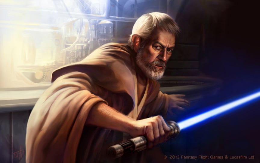 Obi Wan Kenobi. Crediti a Anthony Foti
