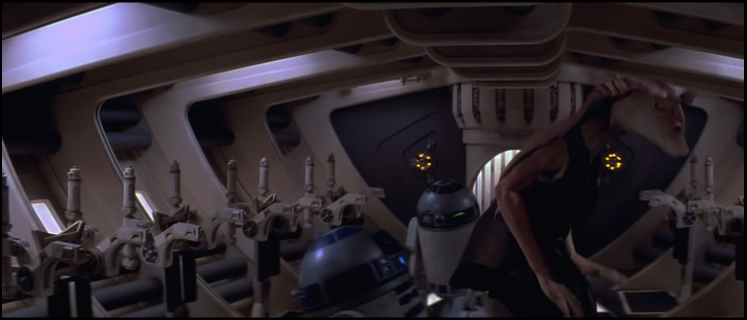 Il nostro R2-D2 sta per dare a quell'idiota la lezione che merita.Fonte: Reddit