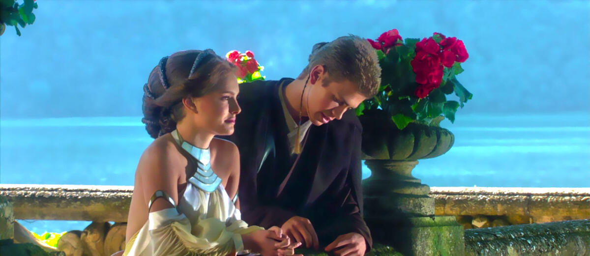 I Jedi e la rinuncia ai sentimenti - Anakin e Padmé in Episodio II