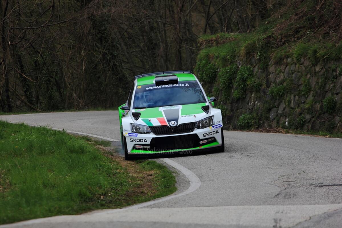Umberto Scandola con Skoda ad Ajaccio - 