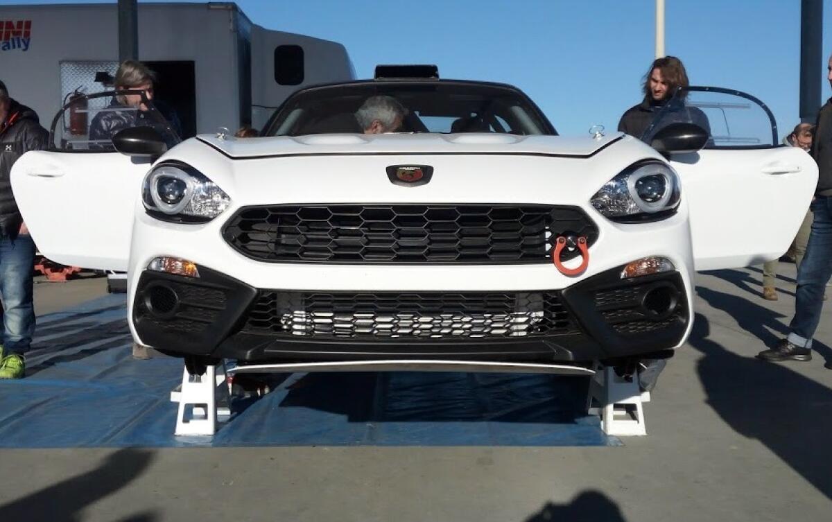 Riolo nel Trofeo 124 Abarth - 