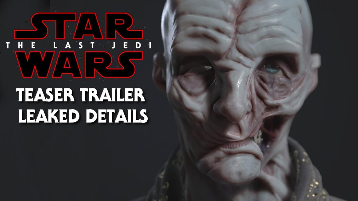 Le informazioni svelate sul Teaser di Episodio VIII - Dal canale Youtube Mike Zeroh