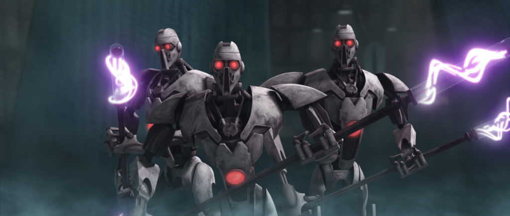 Temibili e risoluti, i formidabili IG-100 in Clone Wars