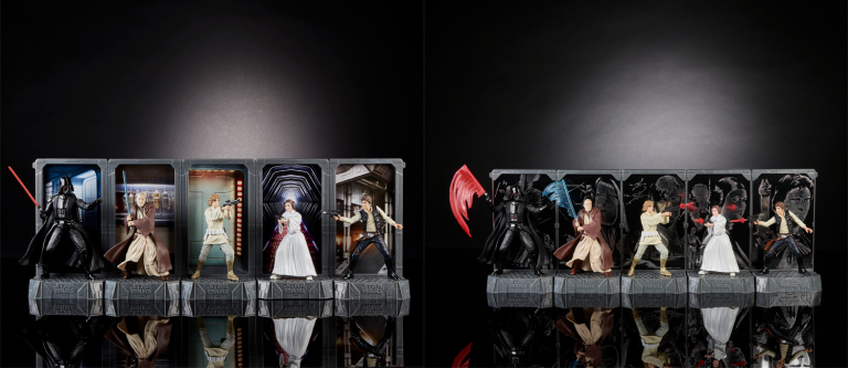 Alcune delle figures per i 40 anni di Star Wars.Fonte: gizmodo