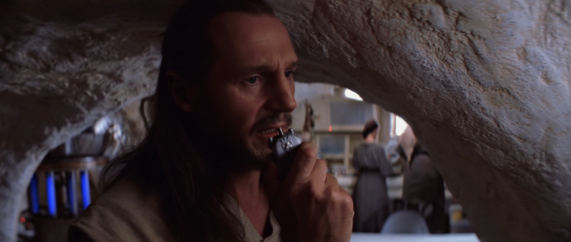 Qui Gon Jinn e il suo ras... Comunicatore in Episodio I